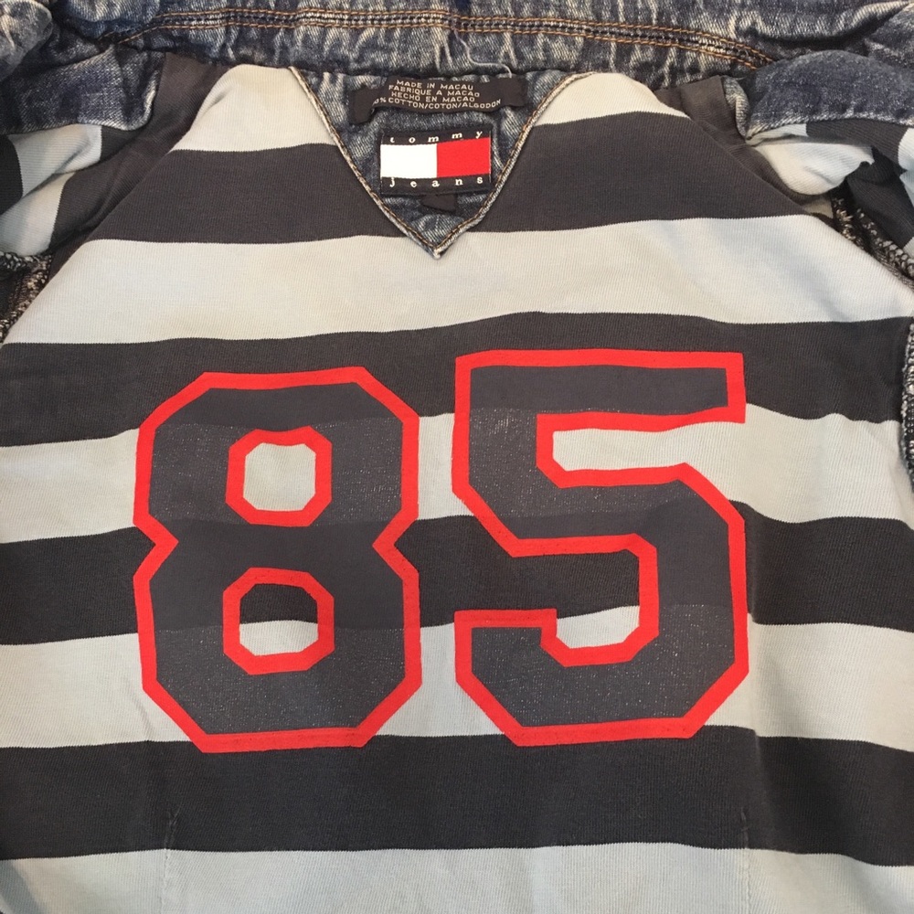 Vintage Tommy Girl Fitted Jean Jacket - Picture 2 of 8